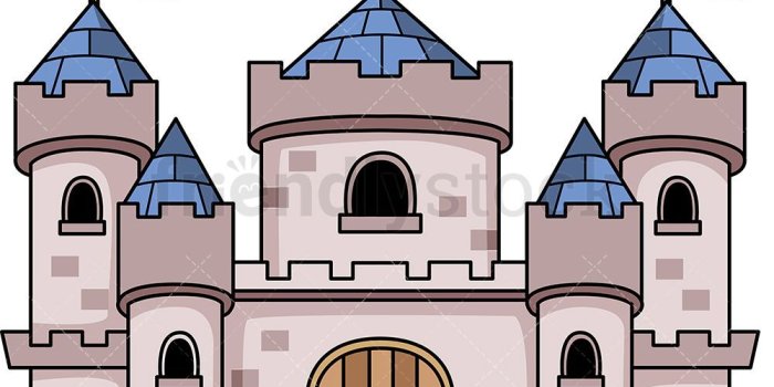 1000x798 Medieval Castle | Castle cartoon, Castle illustration, Castle drawing