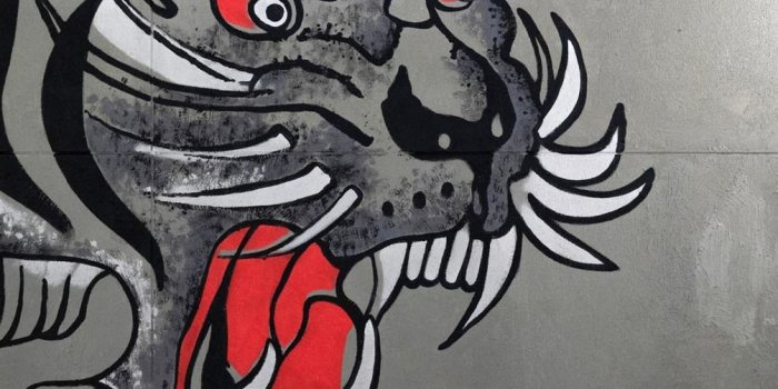 1005x1507 Wall mural Illustration, cartoon and roar Nr.nus_11201, wallpapers