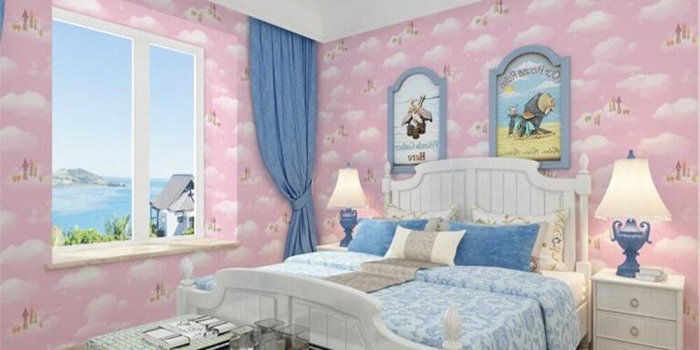 1000x800 beibehang Wallpaper luxury italy europe cartoon children's room