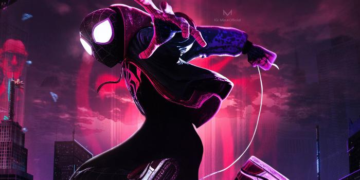 3276x3276 Wallpaper Spider-Man: Into the Spider-Verse, Fan art, HD, Creative