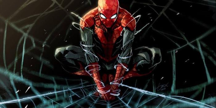 1920x1080 Spider-man, Marvel Comics, fan art, upscaled :: Wallpapers