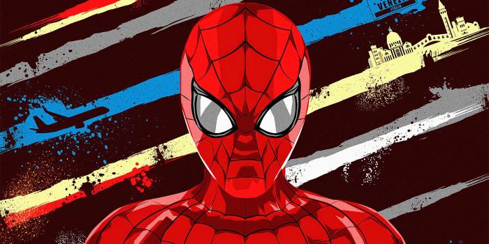 3200x1800 Spider Man Face Fan Art HD wallpaper