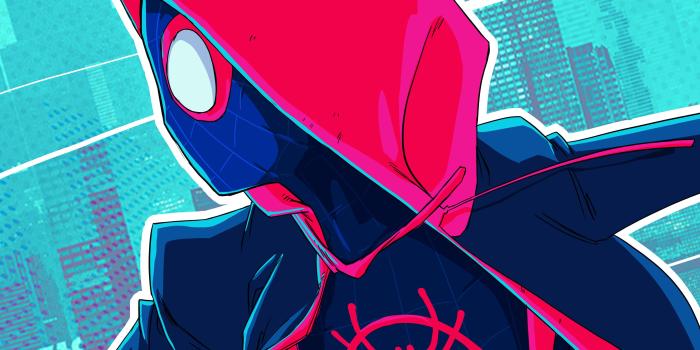 3840x2160 Spider-Man: Into the Spider-Verse (Minimalist Fanart) HD wallpaper