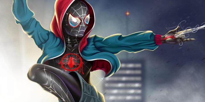 2048x1280 Spiderman Into The Spider Verse Fanart, Download Wallpapers on