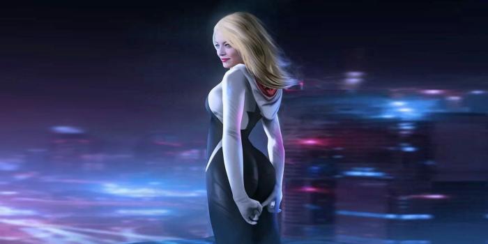 1920x1080 4533668 #fan art, #Emma Stone, #Spider-Gwen, #Spider-Man