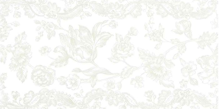 1200x718 Vintage Floral Wallpaper Border Gray White Kitchen SM2011 FREE Ship