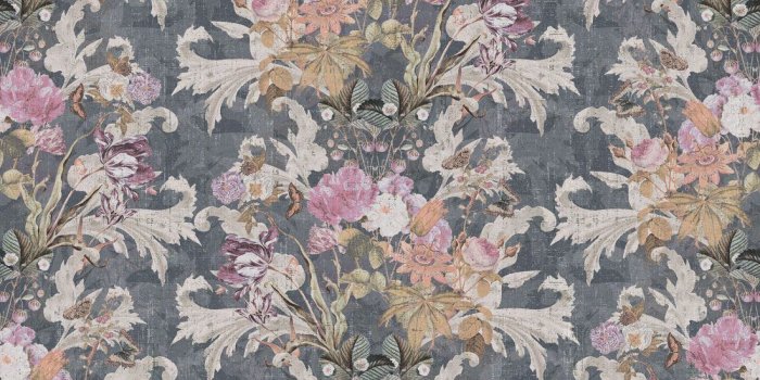 1100x1318 Efflorescence • Stunning Romantic Floral Wallpaper • Milton & King