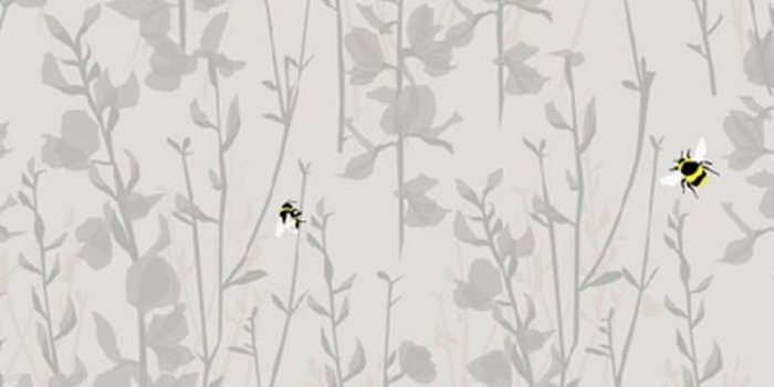 1280x1280 Broom + Bee Wallpaper | Covered Wallpaper