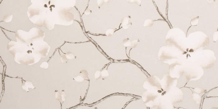 1280x1280 Blooming Blossom Wallpaper, Stone Gray