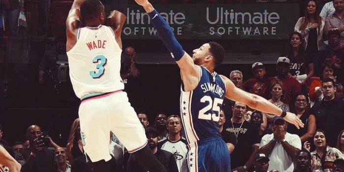 1124x1392 Dwayne Wade hitting the game winner (With images) | Nba stars