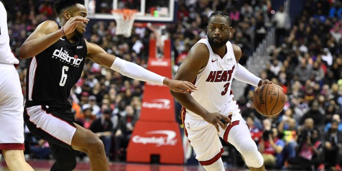 1920x1080 Dwyane Wade turns back the clock, Heat torch Wizards | NBC Sports