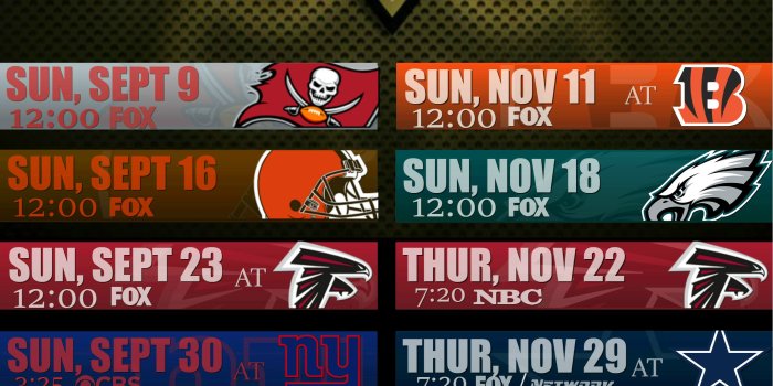 2250x4000 Made a schedule wallpaper for yall : Saints