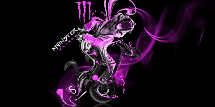 1920x1080 Free download Pink Monster Energy Logo Wallpaper Monster energy