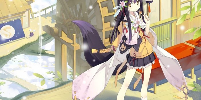 1440x900 Anime Fox Girl HD Wallpapers 21368 - Baltana