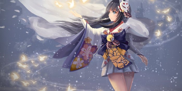 1332x850 Kitsune Girl Wallpapers - Top Free Kitsune Girl Backgrounds