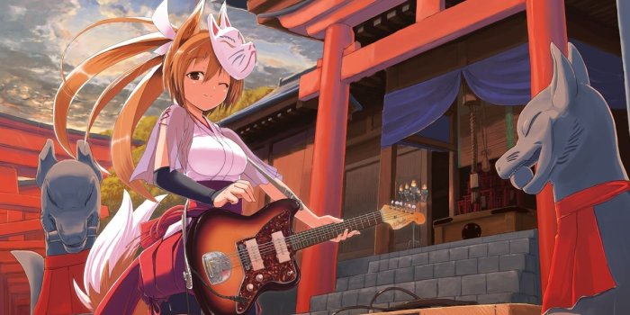 1198x748 Anime Fox Girl Desktop Wallpaper - Anime Girl Wallpaper Fox