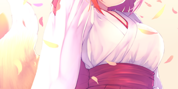 1417x2000 4507908 #animal ears, #thigh-highs, #tail, #white background, #fox