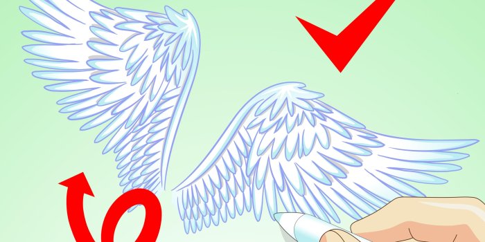 3200x2400 How to Draw Angel Wings: 14 Steps (with Pictures) - wikiHow