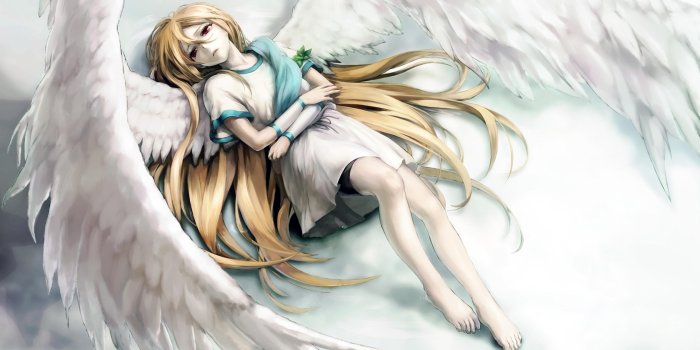 3840x2160 Anime Angel wings HD Image