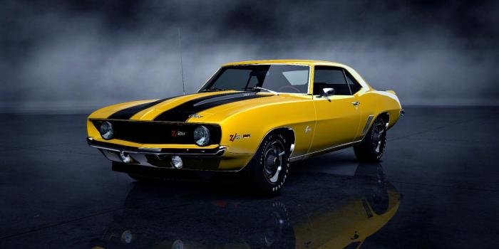1920x1080 Free download chevrolet camaro z28 gran turismo 5 yellow hd