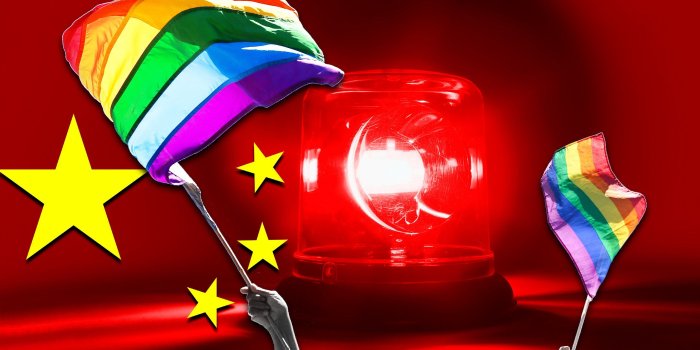 2560x1440 It Can Be Dangerous To Wave a Rainbow LGBT Flag In China