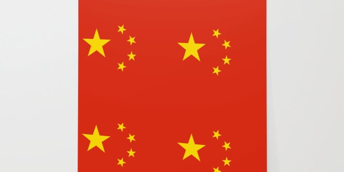 1500x1500 Flag of China Wallpaper by flagsoftheworld | Society6