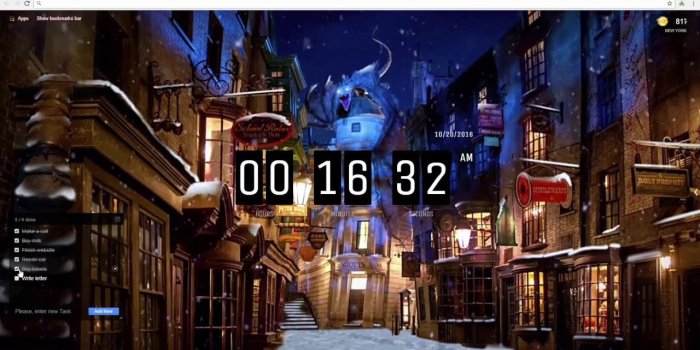 1280x720 Harry Potter Dragon Alley Live Wallpaper