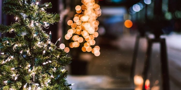 1024x1024 Christmas tree iPad Wallpapers Free Download