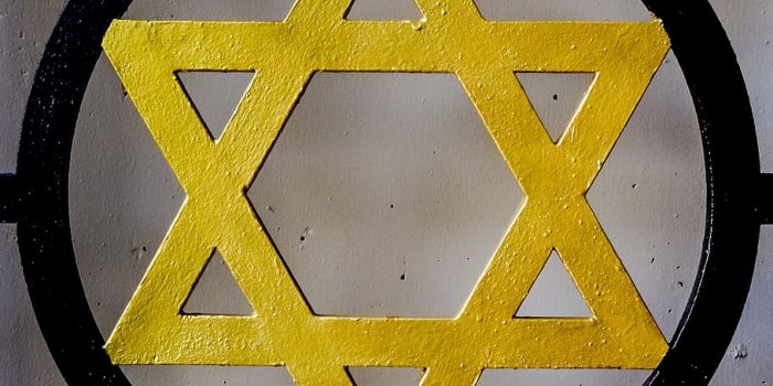 910x1024 HD wallpaper: yellow star inside circle logo, Jewish Star, Judaism