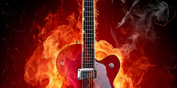 1080x1920 Guitar on Fire Wallpaper (64+ images)