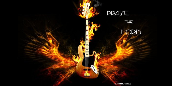 1280x800 Fire Guitar Mobile Wallpaper 21+ - hdwallpaper20.com