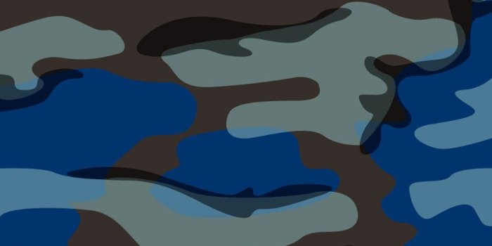 900x900 Blue Camo Mural By Andy Kocher | Murals Your Way
