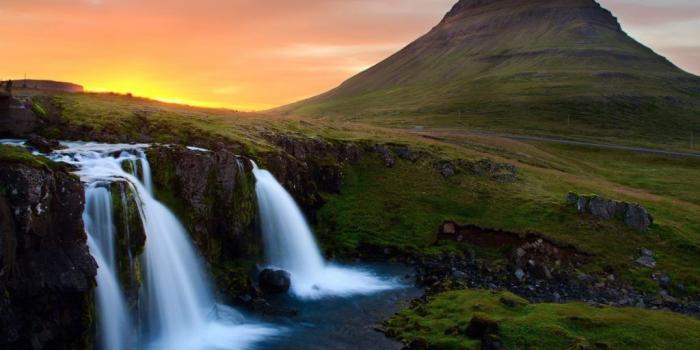 1024x768 Beautiful Sunset Mountain Wallpapers 39+ - Page 2 of 3