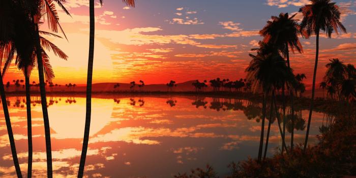 2880x1800 Beautiful Lake Sunset Wallpapers in jpg format for free download