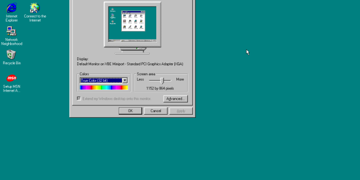 1152x864 Windows 98 Default Background posted by Zoey Cunningham