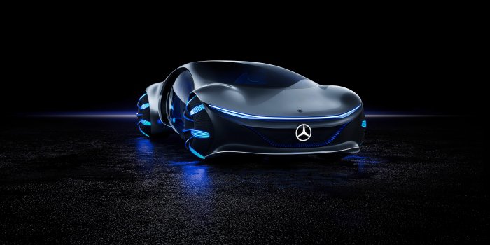 7680x4320 Mercedes-Benz Vision AVTR (Futuristic Car) HD wallpaper download