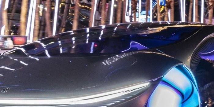 750x1334 Download 750x1334 Mercedes-benz Vision Avtr, Road, Futuristic Cars