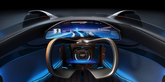 3840x2160 Wallpaper Mercedes-Benz Vision EQ Silver Arrow, Interior