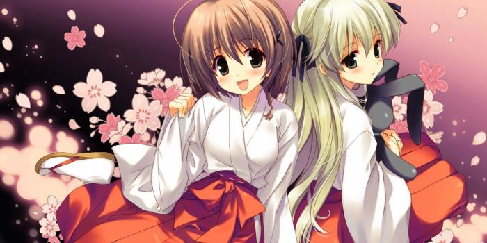 1366x768 Anime Yosuga No Sora Anime Womens Pretty Cute Japanese - Yosuga No
