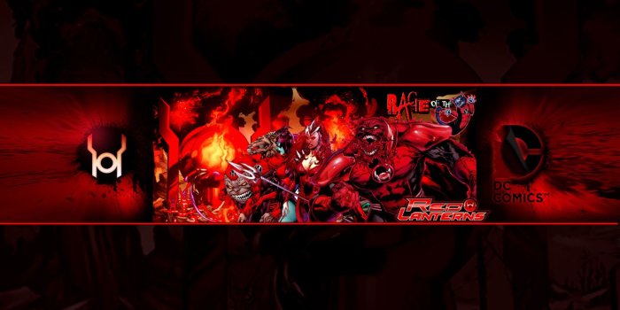 1366x768 Free download Red Lantern Corps Wallpaper [1366x768] for your