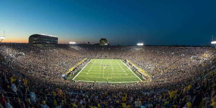 4415x2500 Notre Dame Fighting Irish Football Wallpapers