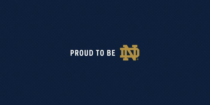 1920x1080 Wallpapers // Proud to Be ND // University of Notre Dame