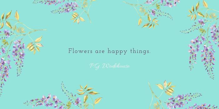 1600x900 Light Blue Flower Illustration Floral Desktop Wallpaper