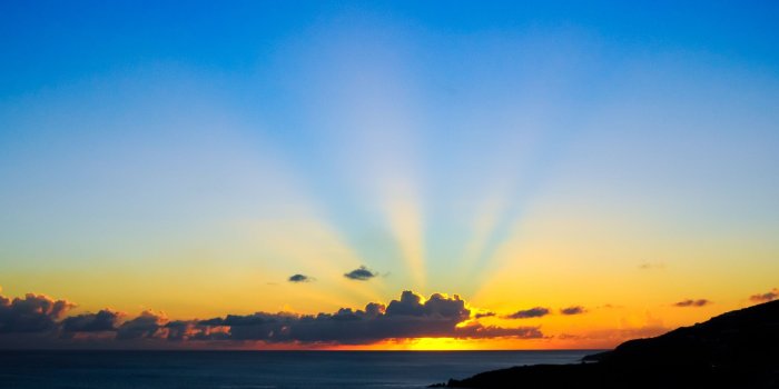 2560x1496 HD Sun Sunset Ocean Sea Wallpaper · #8762 · Wallpapers.io