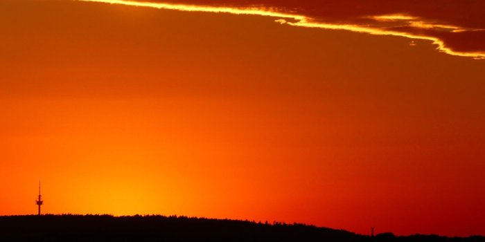 1332x850 Wallpaper sunset, evening, sun, sundown images for desktop