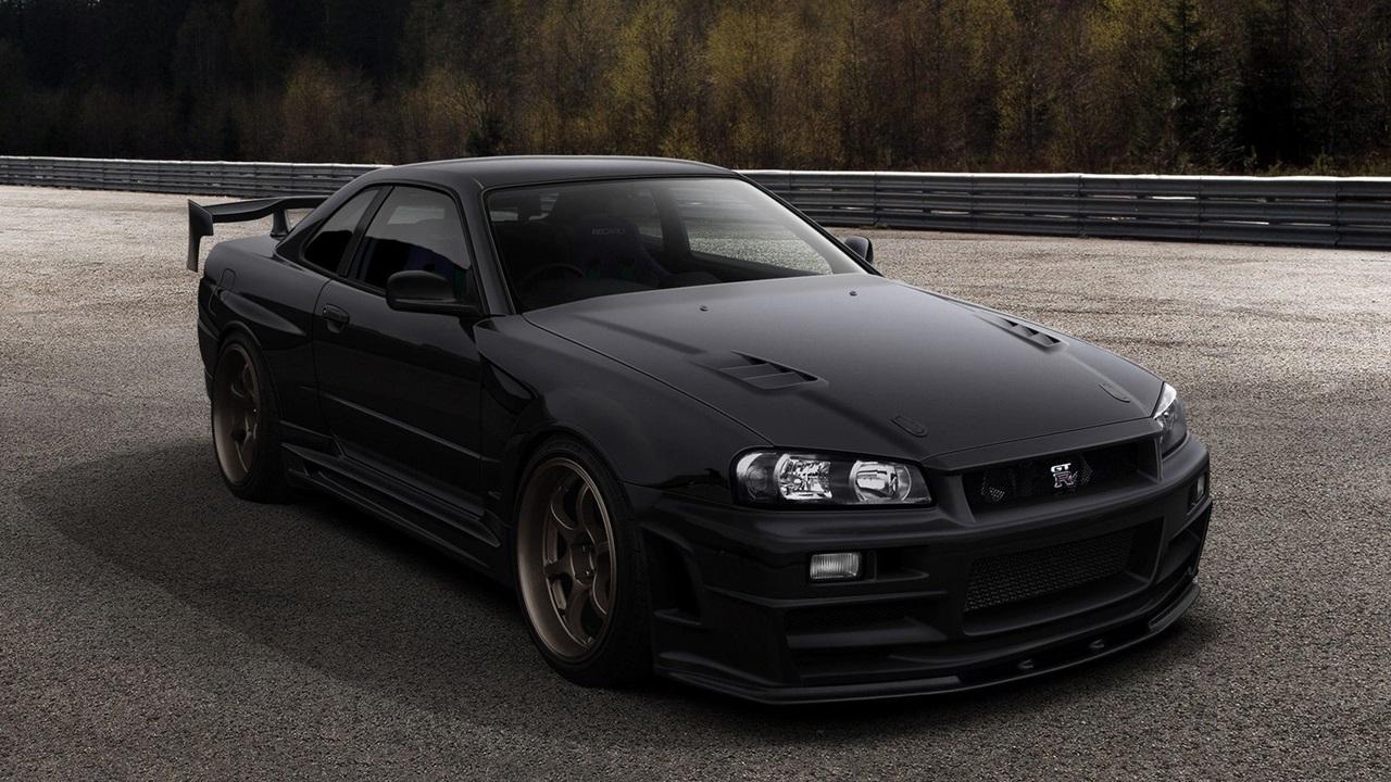 1280x720 Black Nissan GTR Wallpaper for Android - APK Download