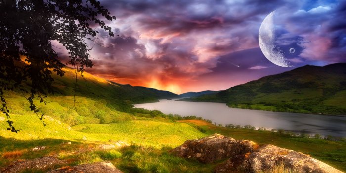 1920x1200 Fantasy landscape wallpapers HD for desktop backgrounds