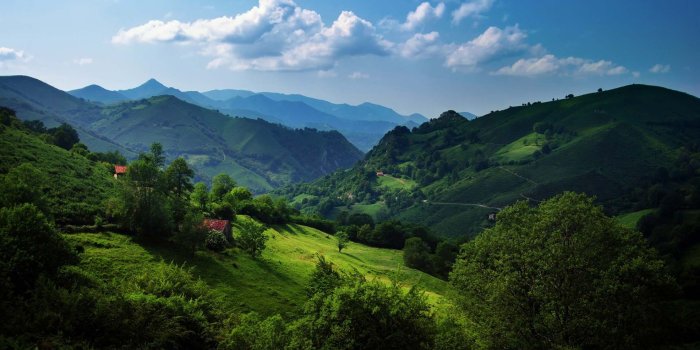 1920x1200 Beautiful Landscape Of Mountain Valley Hd Desktop Wallpaper