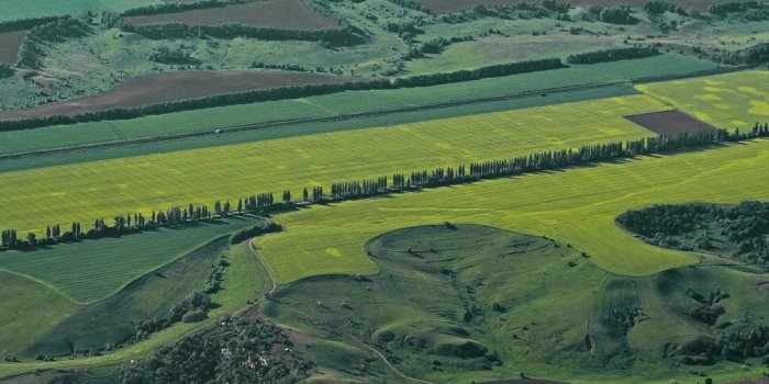 1024x768 Aerial farm field landscape | Aerial landscapes with PEN E-P…