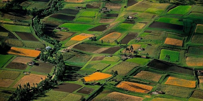 2560x1440 2560x1440 Farm Land Fields Landscape desktop PC and Mac wallpaper